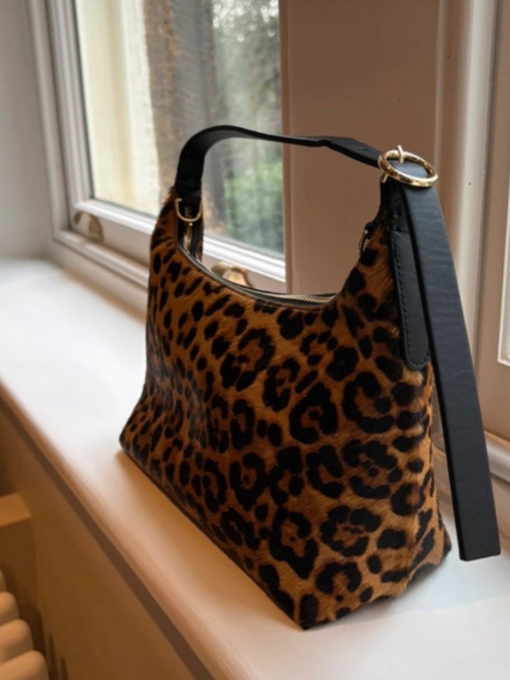 ARKET leopard print pony hair bag - Picture 2 of 5